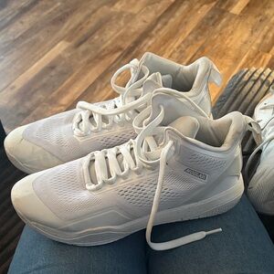 White High-Top Sneakers
